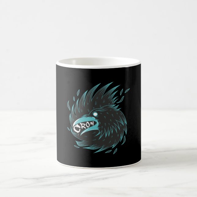 Black Crow Coffee Mug (Center)