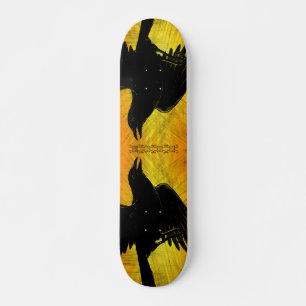 Black Crow Grunge Skateboard Deck