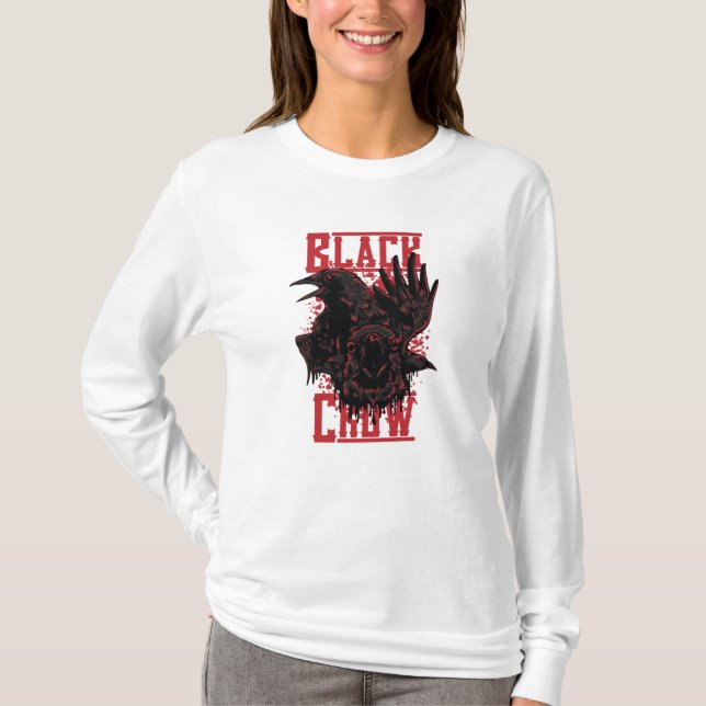 Black Crow T-Shirt (Front)