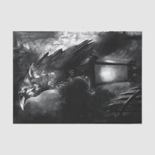 Black Crow Tissue Paper