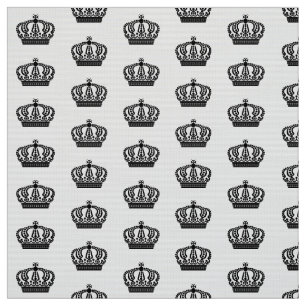 Black crown fabric