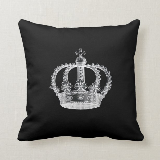 Crown Pillows & Cushions | Zazzle CA