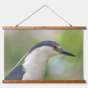 Black-crowned Night Heron Portrait Hanging Tapestry
