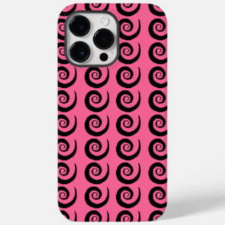 Black Curl Case-Mate iPhone 14 Pro Max Case