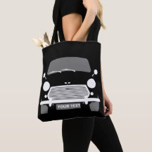 Black Custom Classic Royaume-Uni Mini Sac fourre-t