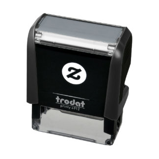 Black Customizable Make Your Own Self-inking Stamp