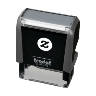 Black Customizable Make Your Own Self-inking Stamp