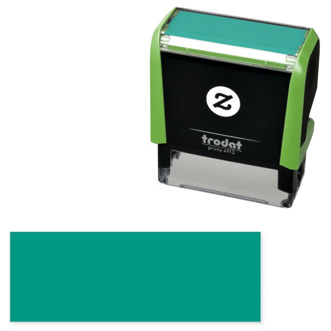  Black Customizable Make Your Own Self-inking Stamp (In Situ)