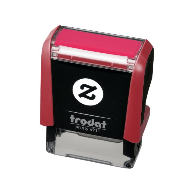 Black Customizable Make Your Own Self-inking Stamp (Product)