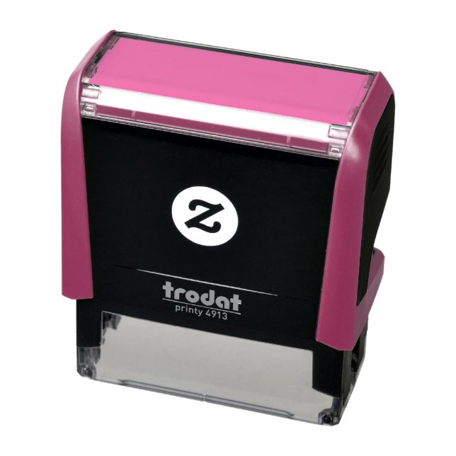 Black Customizable Make Your Own Self-inking Stamp (Product)