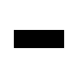 Black Customizable Make Your Own Self-inking Stamp
