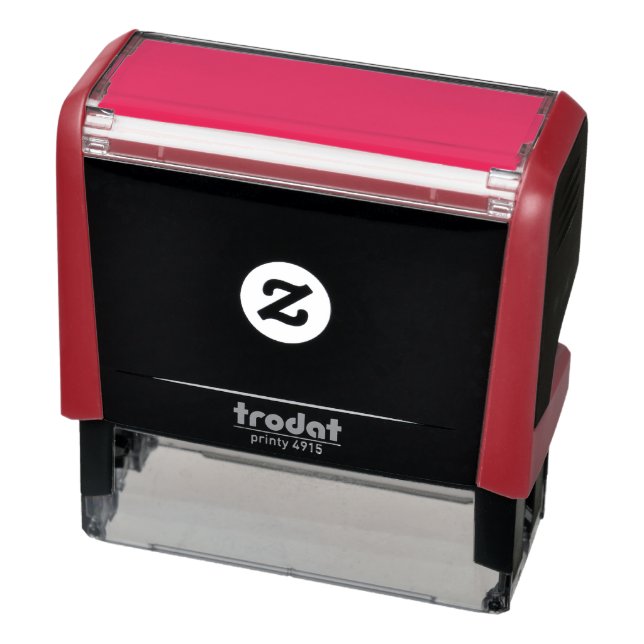 Black Customizable Make Your Own Self-inking Stamp (Product)