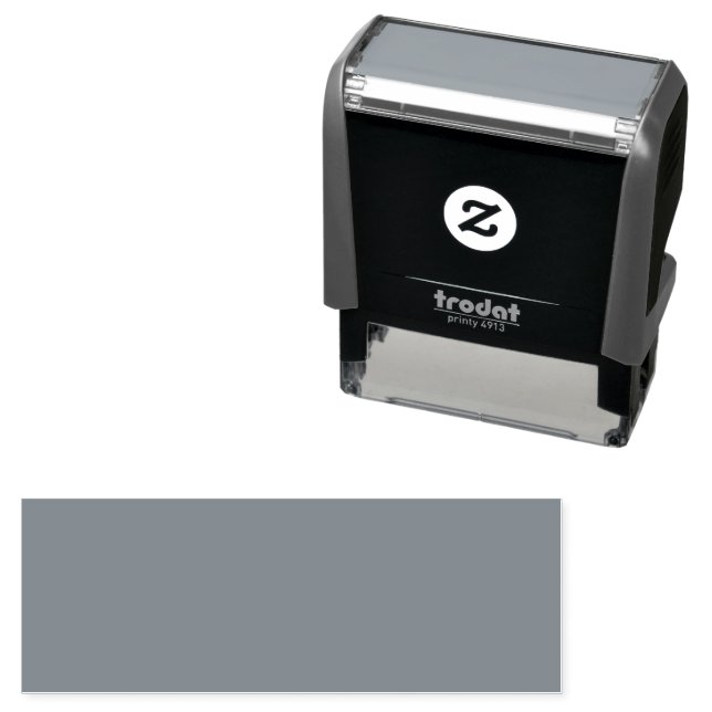  Black Customizable Make Your Own Self-inking Stamp (In Situ)