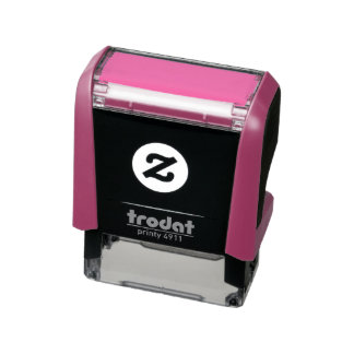 Black Customizable Make Your Own Self-inking Stamp