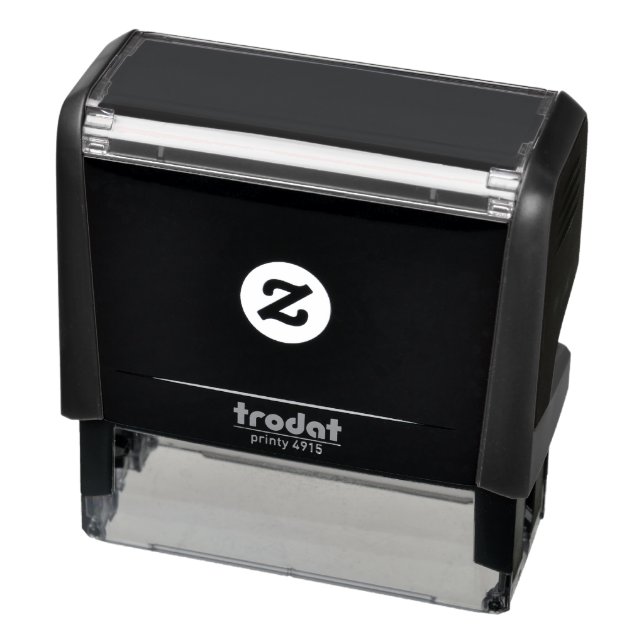  Black Customizable Make Your Own Self-inking Stamp (Product)