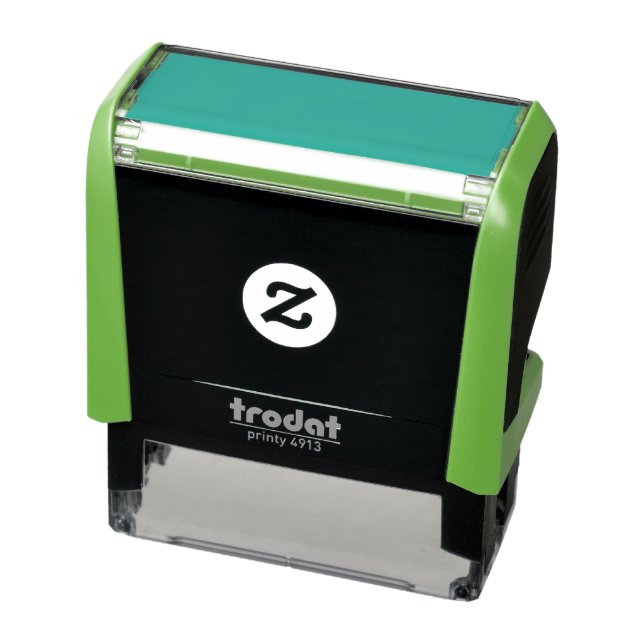Black Customizable Make Your Own Self-inking Stamp (Product)