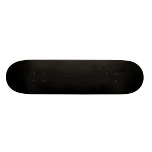 Black Customizable Skateboard