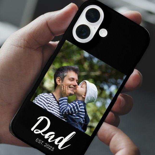 Black Dad Established Script Photo Case-Mate  iPhone Case (Creator Uploaded)
