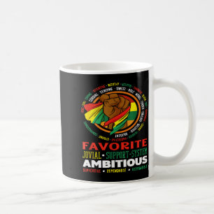 Black Dad Hero Role Model Ambitious Strong  Coffee Mug