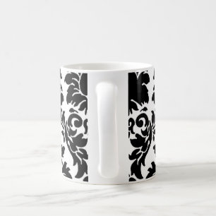 Black Damask Coffee Tea Mug/Cup Mug