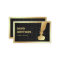 Black Damask Gold Foil Inkwell Feather Quill Pen