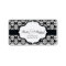 Black Damask - Wedding labels