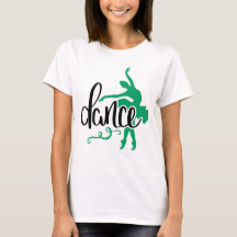 Black Dance / Shamrock Green Pointe Ballet Dancer