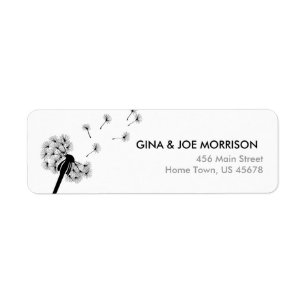 Black Dandelion Address Return