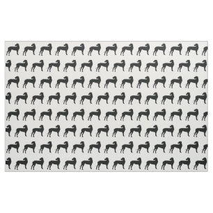 Black Dane Fabric