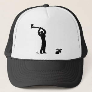 black dead bunny - lumberjack trucker hat