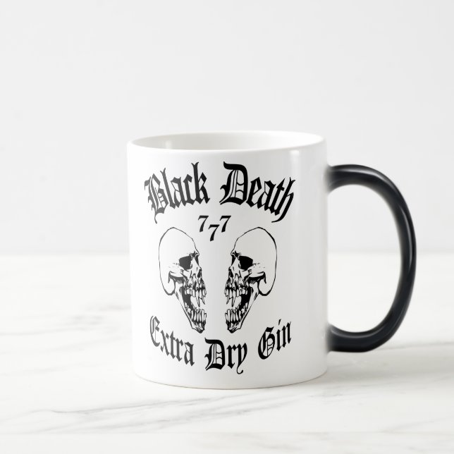 Black Death 777 - Extra Dry Gin Magic Mug (Right)