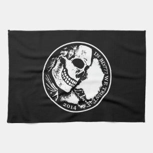Black Death 777 - Liberty Kitchen Towel