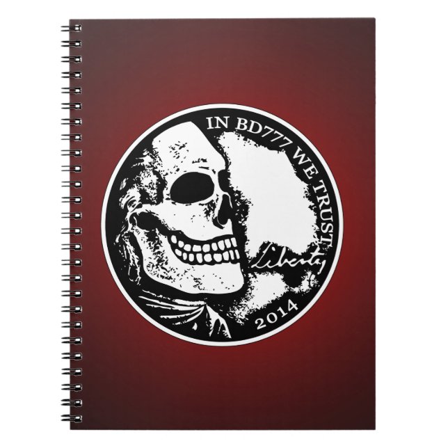 Black Death 777 - Liberty Notebook (Front)