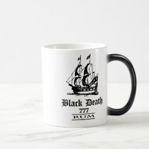 Black Death 777 - Ol Ships Rum Magic Mug