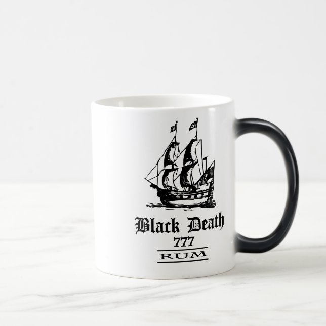 Black Death 777 - Ol Ships Rum Magic Mug (Right)