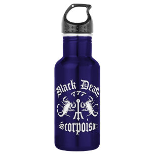 Black Death 777- Scorpoison Vodka 532 Ml Water Bottle