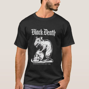 Black Death European Tour, Plague Rat Renaissance  T-Shirt
