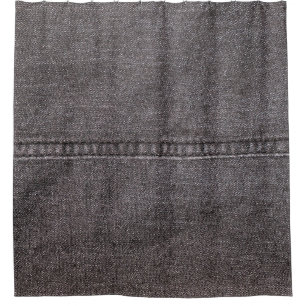 Black denim fabric. Fashion, textures and backgrou