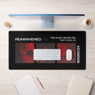 Black Deskmat Dark