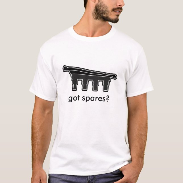 black_di, got spares? T-Shirt (Front)