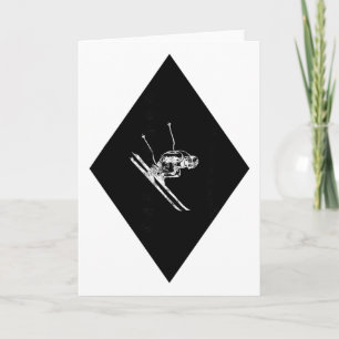 Black Diamond Downhill Skier Card