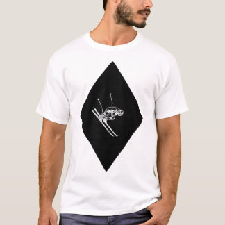Black Diamond Downhill Skier T-Shirt