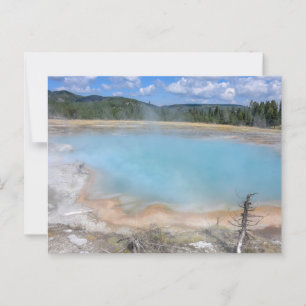 Black Diamond Pool, Yellowstone National Park Postcard