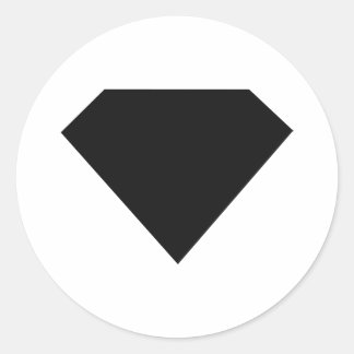 black diamond sparkler classic round sticker