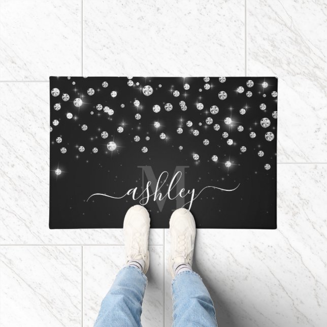 Black Diamonds Doormat (Indoor)