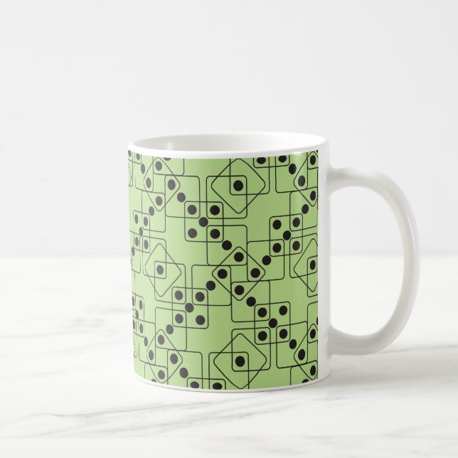 Black Dice Coffee Mug (Right)