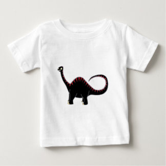 Black Diplodocus Baby T-Shirt