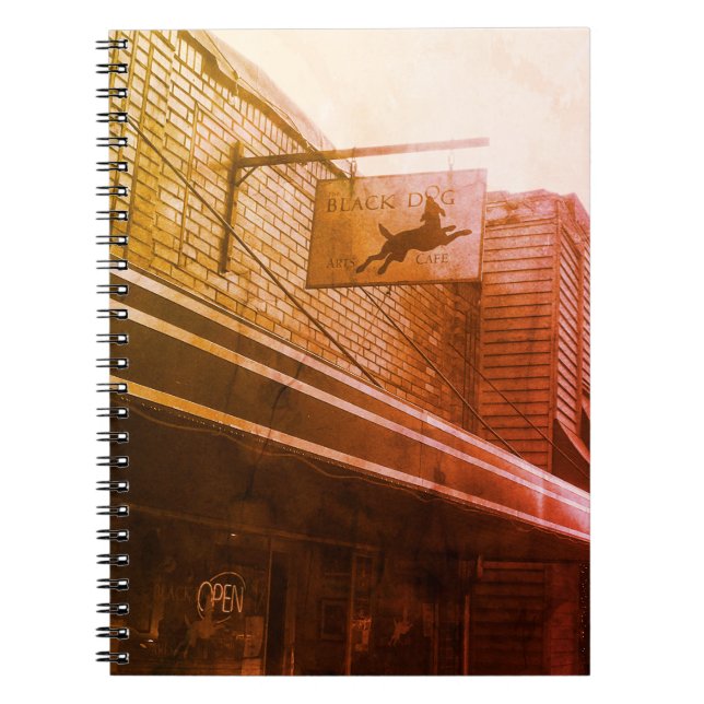 Black Dog Cafe notebook (Front)