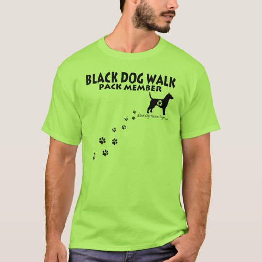 Black Dog Walk Shirts