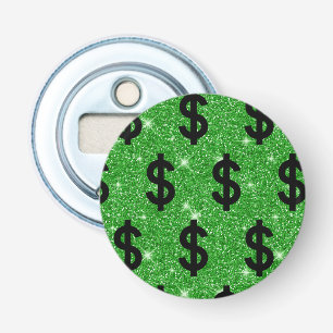 Black Dollar Sign Money Entrepreneur Wall Street Bottle Opener